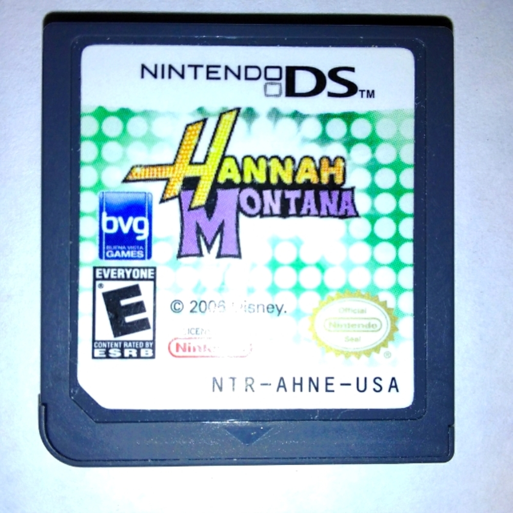 DS Hannah Montana Video Game